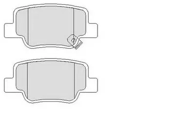 Комплект тормозных колодок, дисковый тормоз MOTAQUIP купить