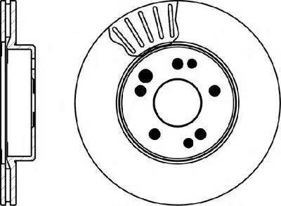 Тормозной диск HELLA купить