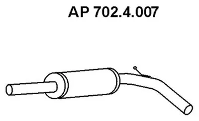 Предглушитель выхлопных газов EBERSPÄCHER купить
