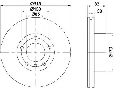 Тормозной диск TEXTAR купить