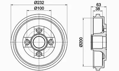 Тормозной барабан TEXTAR купить