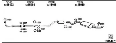 Система выпуска ОГ WALKER купить