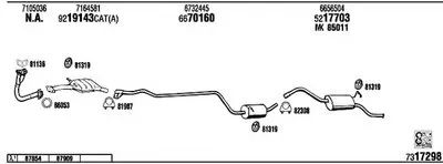 Система выпуска ОГ WALKER купить