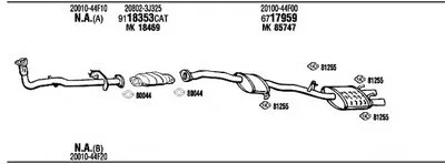 Система выпуска ОГ WALKER купить