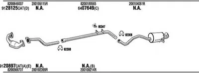 Система выпуска ОГ WALKER купить