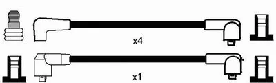 Комплект проводов зажигания NGK купить