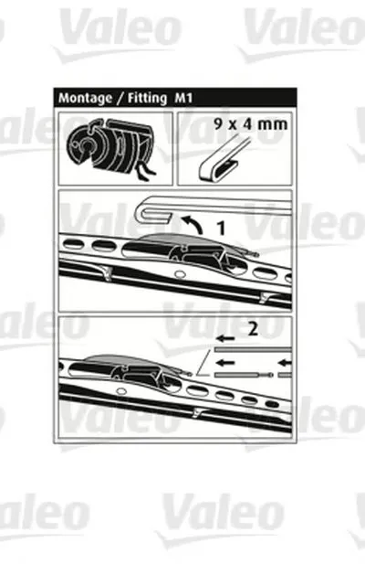 Щетка стеклоочистителя DAS ORIGINAL SWF купить