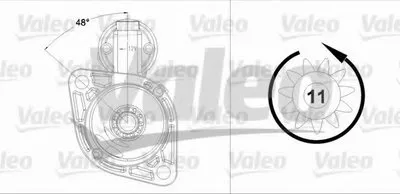 Стартер VALEO купить