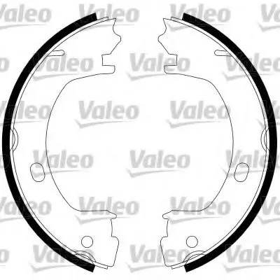 Комплект тормозных колодок, стояночная тормозная система VALEO купить
