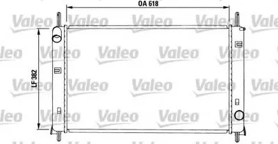 Радиатор, охлаждение двигателя VALEO купить