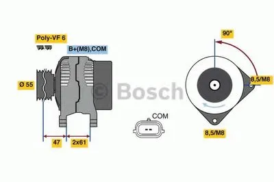 Генератор BOSCH купить