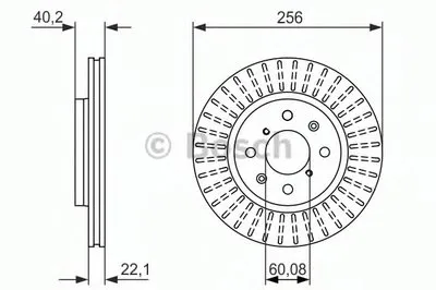 Тормозной диск BOSCH купить