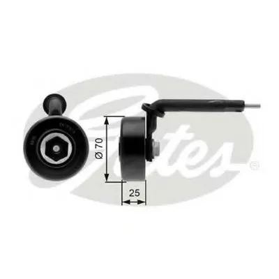 Натяжной ролик, поликлиновой  ремень DriveAlign® GATES купить