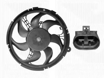 Вентилятор, охлаждение двигателя VAN WEZEL купить