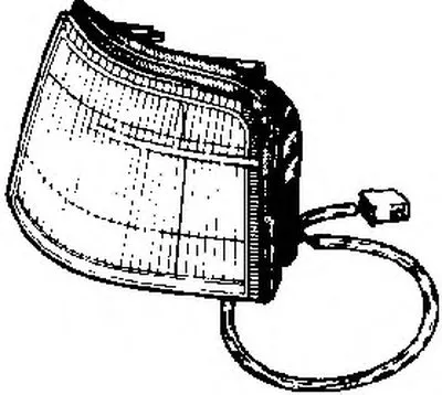 Фонарь указателя поворота VAN WEZEL купить