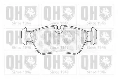 Комплект тормозных колодок, дисковый тормоз QUINTON HAZELL купить