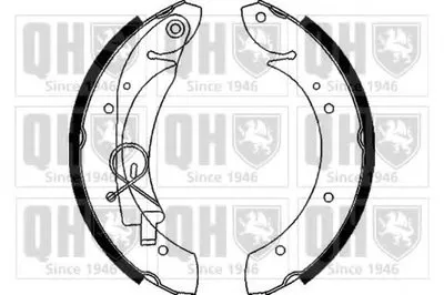 Комплект тормозных колодок QUINTON HAZELL купить