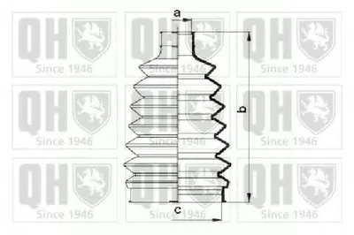 Комплект пылника, приводной вал QUINTON HAZELL купить