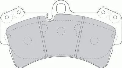 Комплект тормозных колодок, дисковый тормоз PREMIER FERODO купить