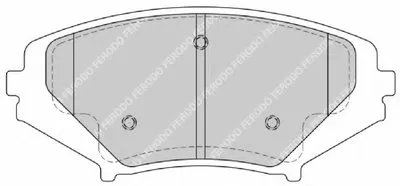 Комплект тормозных колодок, дисковый тормоз PREMIER FERODO купить
