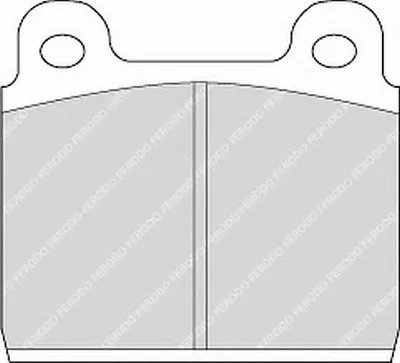 Комплект тормозных колодок, дисковый тормоз PREMIER FERODO купить