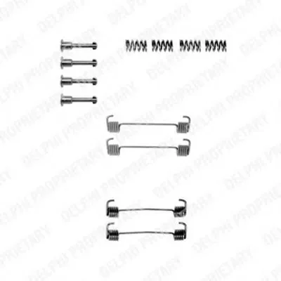 Комплектующие, стояночная тормозная система DELPHI купить