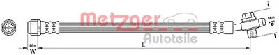 Тормозной шланг METZGER купить
