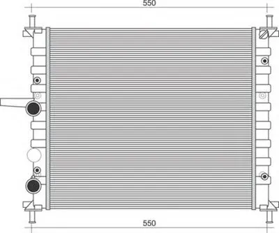 Радиатор, охлаждение двигателя MAGNETI MARELLI купить