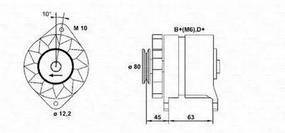 Генератор MAGNETI MARELLI купить