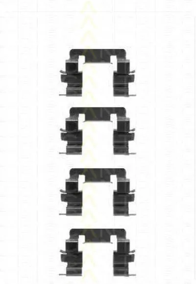 Комплектующие, колодки дискового тормоза TRISCAN купить