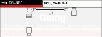 Комплект проводов зажигания Brand New REMY (Multiline) DELCO REMY купить