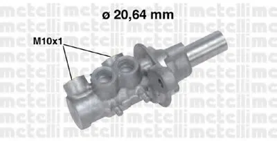 целиндер ручного тормоза METELLI купить