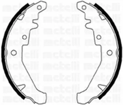 Комплект тормозных колодок METELLI купить