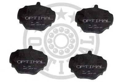 Комплект тормозных колодок, дисковый тормоз OPTIMAL купить