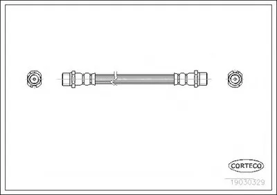 Тормозной шланг CORTECO купить