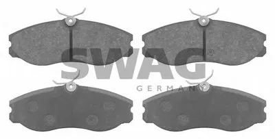 Комплект тормозных колодок, дисковый тормоз SWAG купить