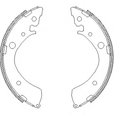 Комплект тормозных колодок REMSA купить