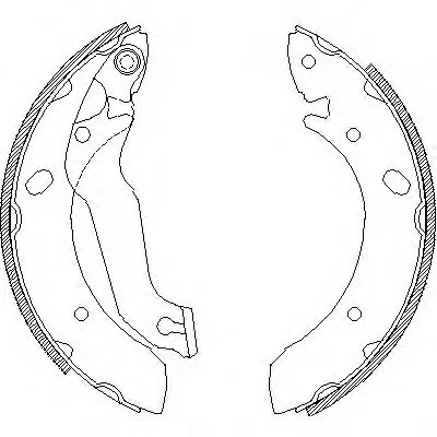 Комплект тормозных колодок REMSA купить