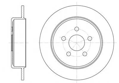 Тормозной диск REMSA купить