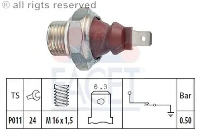 Выключатель с гидропроводом FACET купить
