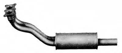 Предглушитель выхлопных газов IMASAF купить