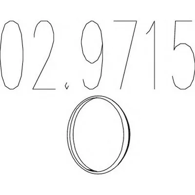 Прокладка, труба выхлопного газа MTS купить