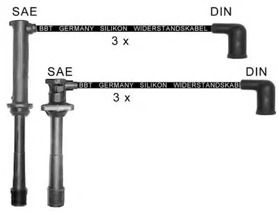 Комплект проводов зажигания BBT купить