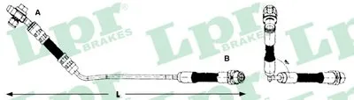 Тормозной шланг LPR купить
