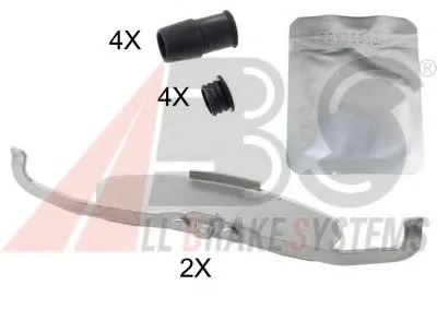 Комплектующие, колодки дискового тормоза A.B.S. купить