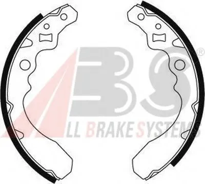 Комплект тормозных колодок A.B.S. купить