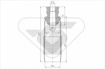 Пылезащитный комплект, амортизатор HUTCHINSON купить