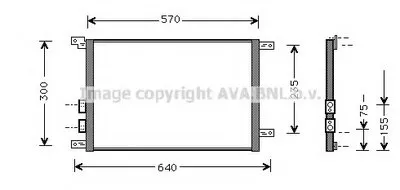 Конденсатор, кондиционер AVA QUALITY COOLING купить