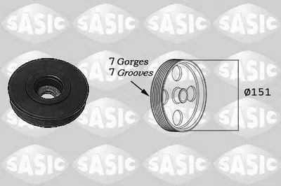 Ременный шкив, коленчатый вал SASIC купить