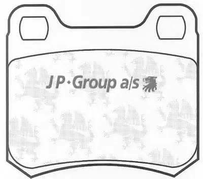 Комплект тормозных колодок, дисковый тормоз QH JP GROUP купить
